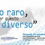 23.10.2015 “Sono raro, ma per questo non diverso” – Presentazione del libro