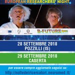 24 – 29 settembre 2018: Notte dei ricercatori 2018: B-Future!