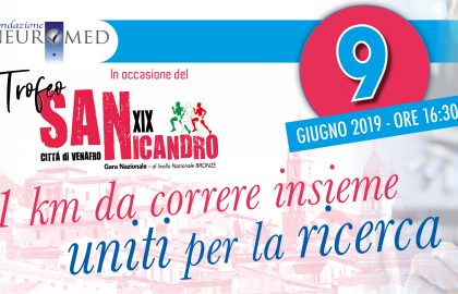 09 giugno: Trofeo San Nicandro e 1 km di speranza, 1 km di ricerca